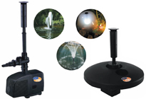 Fontánová čerpadla, fontány, chrliče